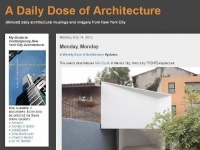 : A Daily Dose of Architecture  -   Ispirazioni e immagini, quasi quotidiane, da New York City