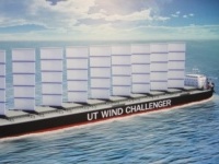: Una nuova generazione di navi-cargo con vele alte 50 m -   Il 