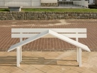 : Modified Social Benches - De Haan Wenduine - Belgio by Jeppe Hein -    