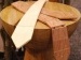 La cravatta di legno vintage-cool