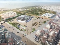 Multimedia: Uno spettacolare Transfert Point per Istanbul - Il complesso progetto di Mvrdv e Aboutblank mira a ricucire la frammentazione delle aree circostanti al porto tramite la valorizzazione del parco archeologico