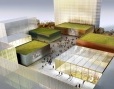 varie: Un nuovo progetto per il campus di Francoforte -   Parte dal concetto della citta' nella citta' il progetto di David Adjaye
