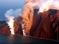 Geofisica: Un'eruzione dello Stromboli sotto la lente dei ricercatori - Lo studio si concentra sul 7 settembre 2008, quando la normale attivita' e' stata interrotta da un evento di maggiore intensita'