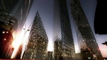 strutture: 'The Blade' sara' il grattacielo di Dominique Perrault per l'International Business District di Seoul -   Il prisma romboidale inserito nell'